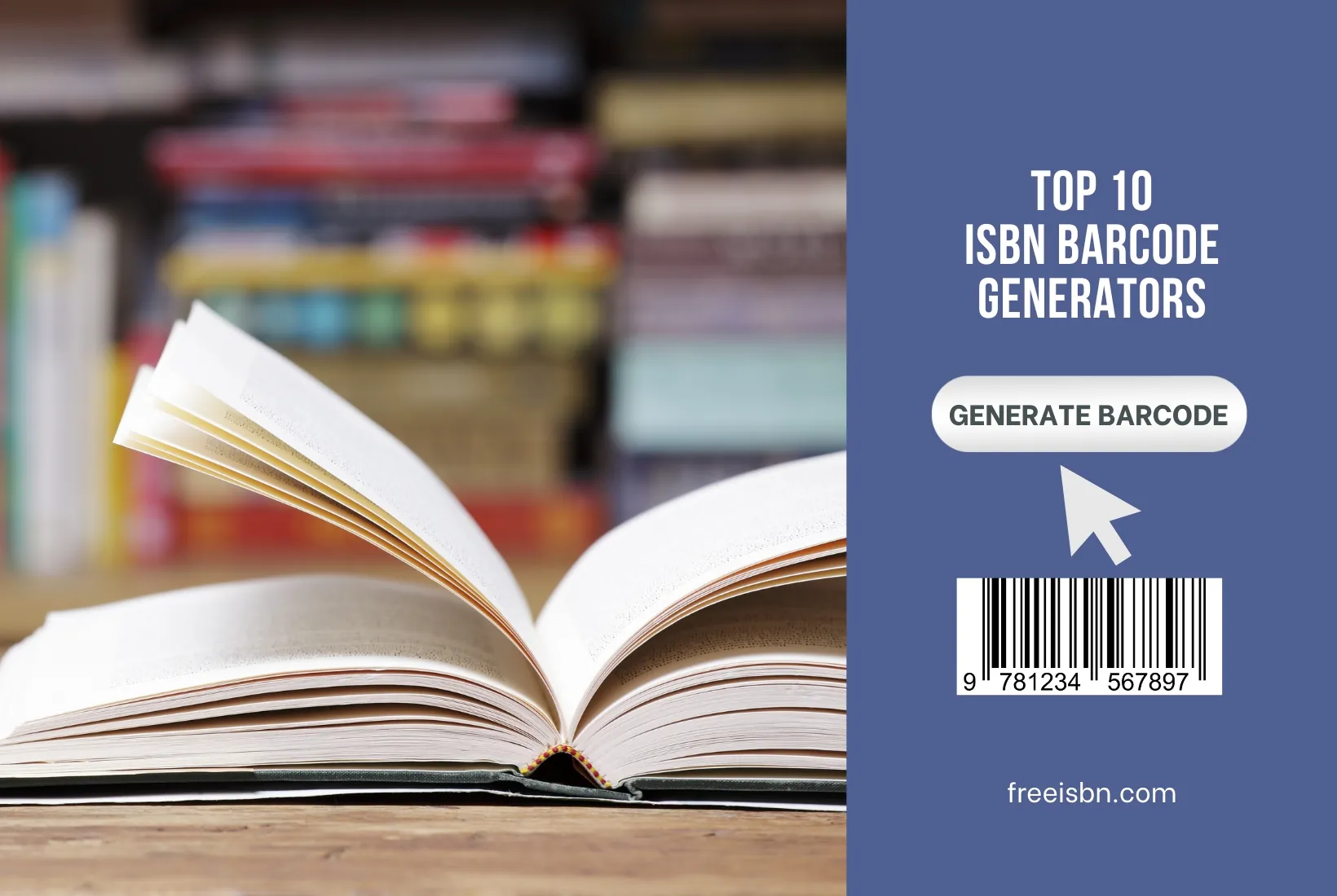 Top 10 ISBN Barcode Generators - Generate Barcode for Free