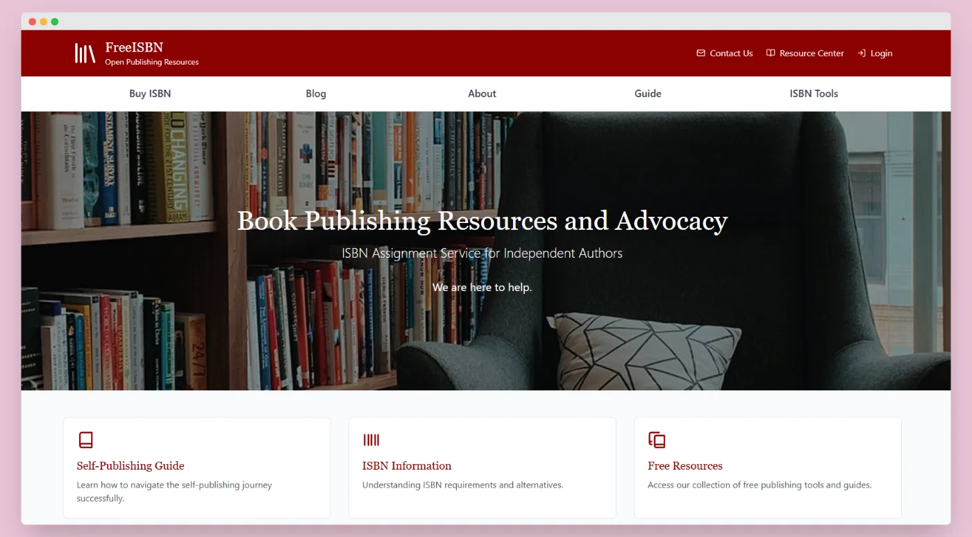 Guide to ISBN service providers and resellers