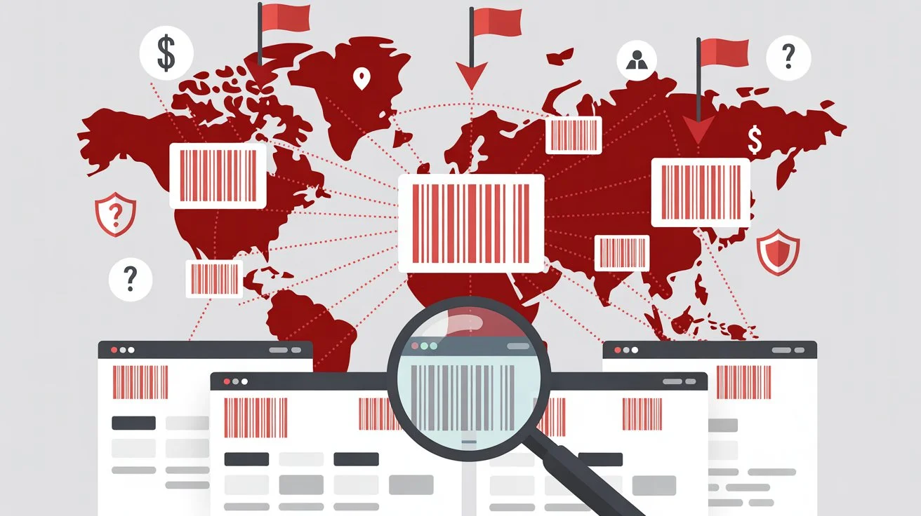The International Barcodes Network: A Web of Suspicious UPC Reseller Sites