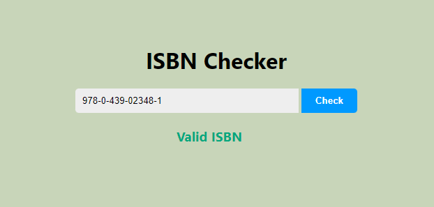 ISBN Validation, Check ISBN for Real authentic ISBN